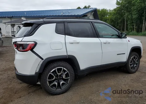 2025 Jeep Compass Trailhawk из США, поврежденный, VIN 3C4NJDDN8ST564257
